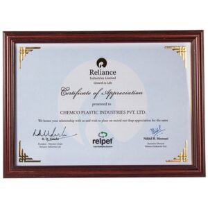 Reliance Ind Ltd Award